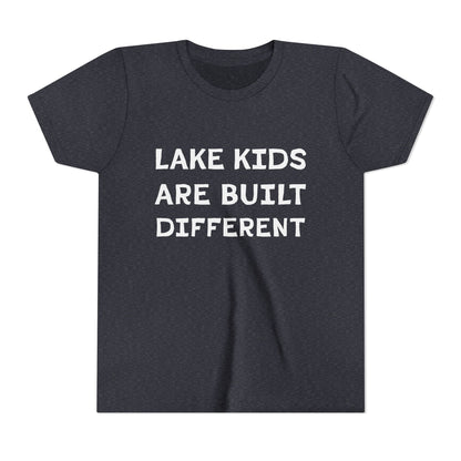 YOUTH Lake Kids Are Built Different Short Sleeve Tee