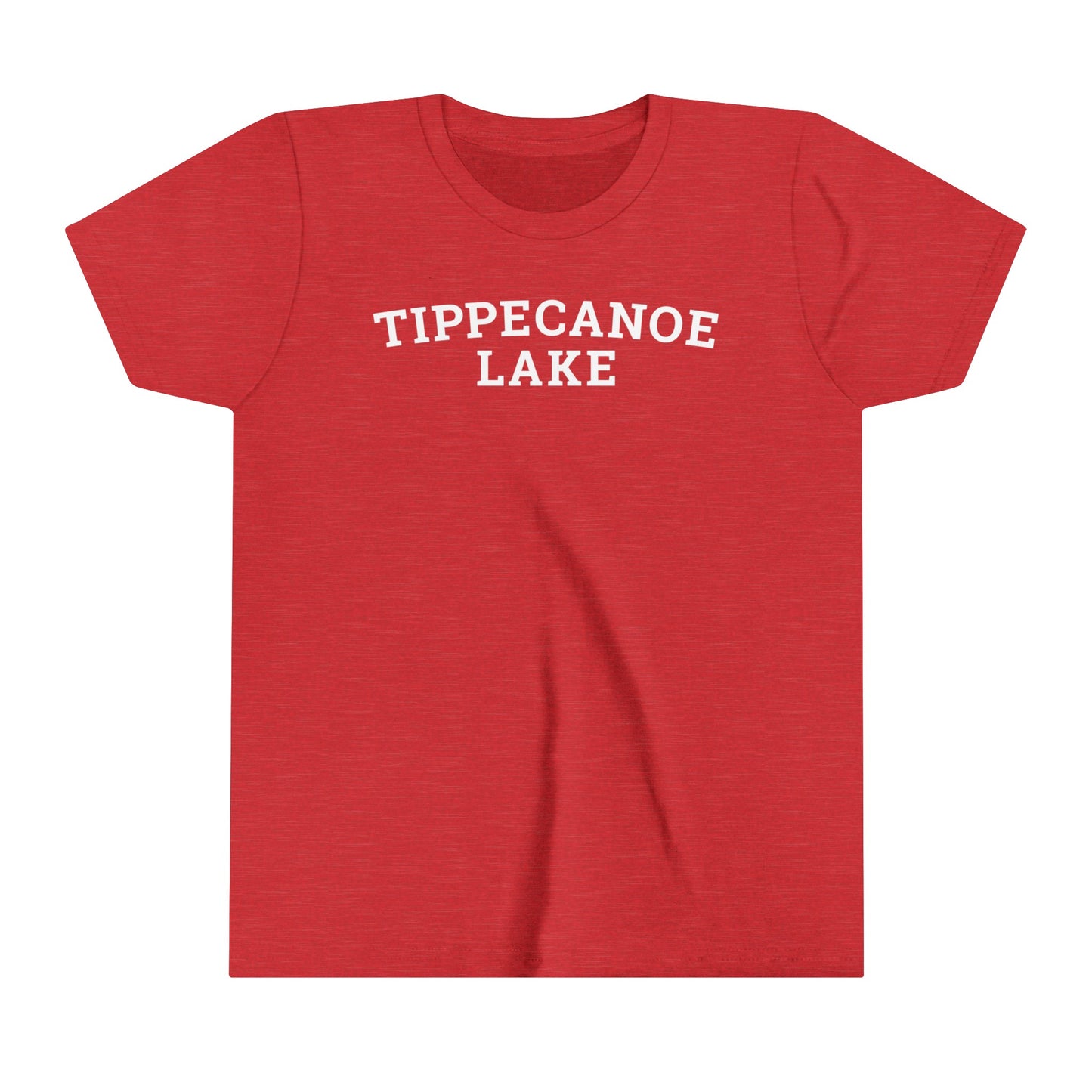 YOUTH Tippecanoe Lake Block Logo Short Sleeve Tee