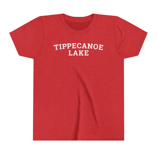 YOUTH Tippecanoe Lake Block Logo Short Sleeve Tee