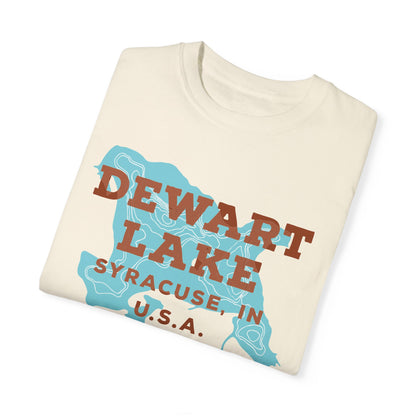 Dewart Lake Map Tee - Unisex