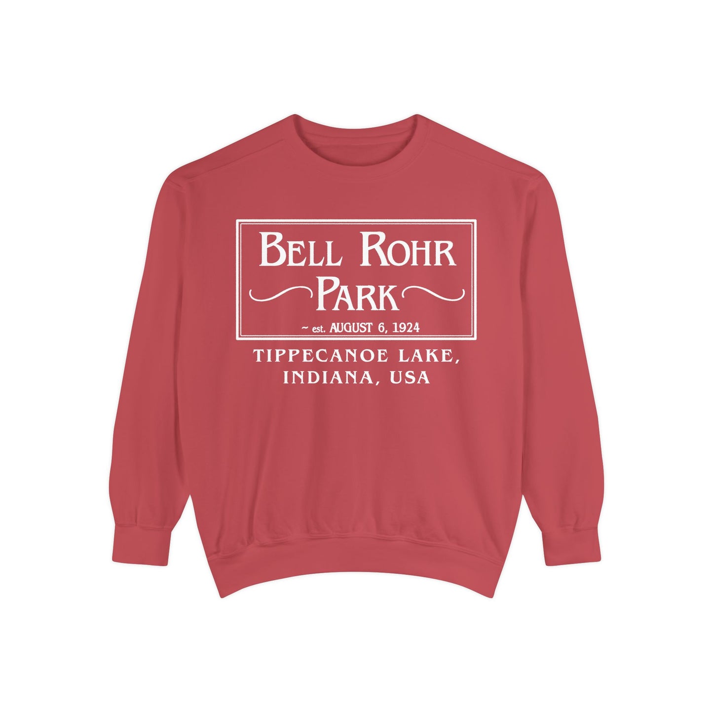 Bell Rohr Park Tippecanoe Lake Crewneck Sweatshirt - Unisex