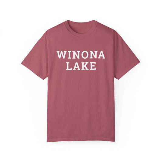 Winona Lake Block Logo Classic Tee - Unisex