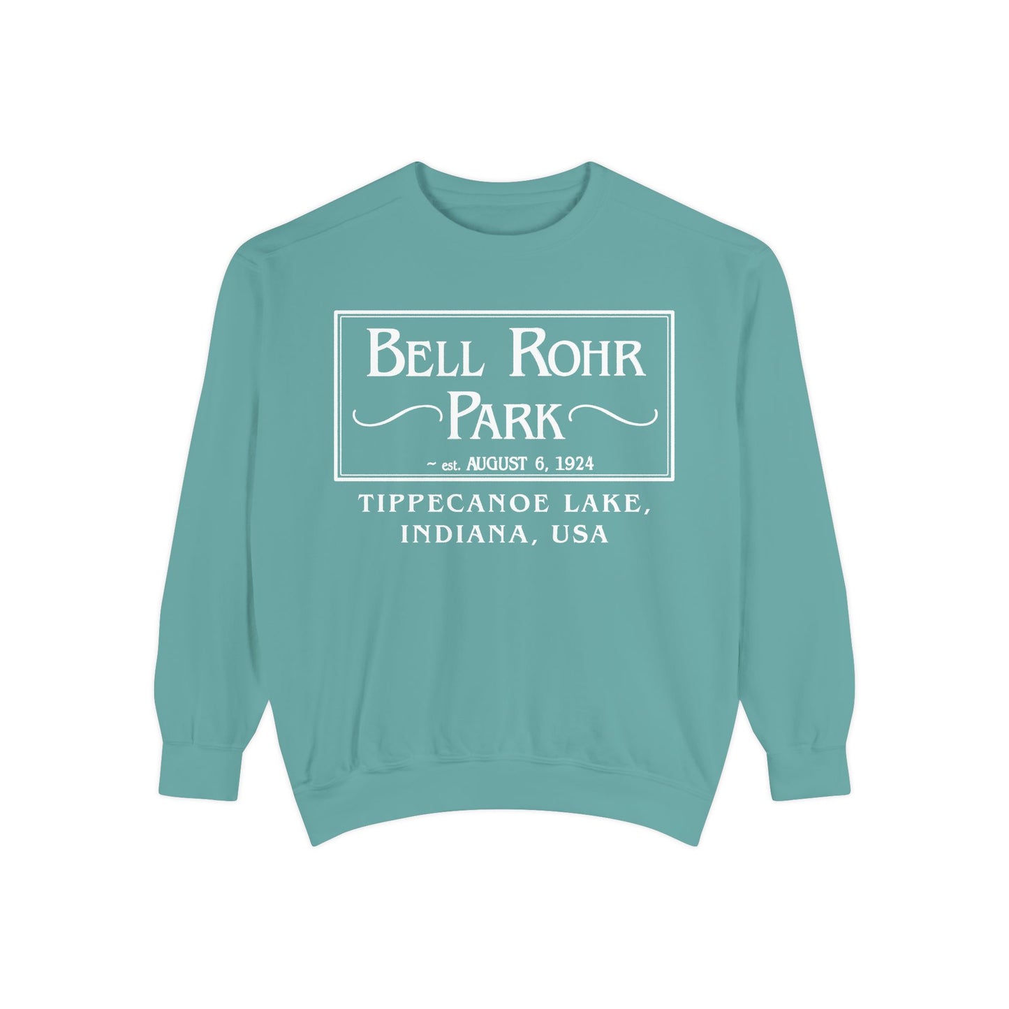Bell Rohr Park Tippecanoe Lake Crewneck Sweatshirt - Unisex