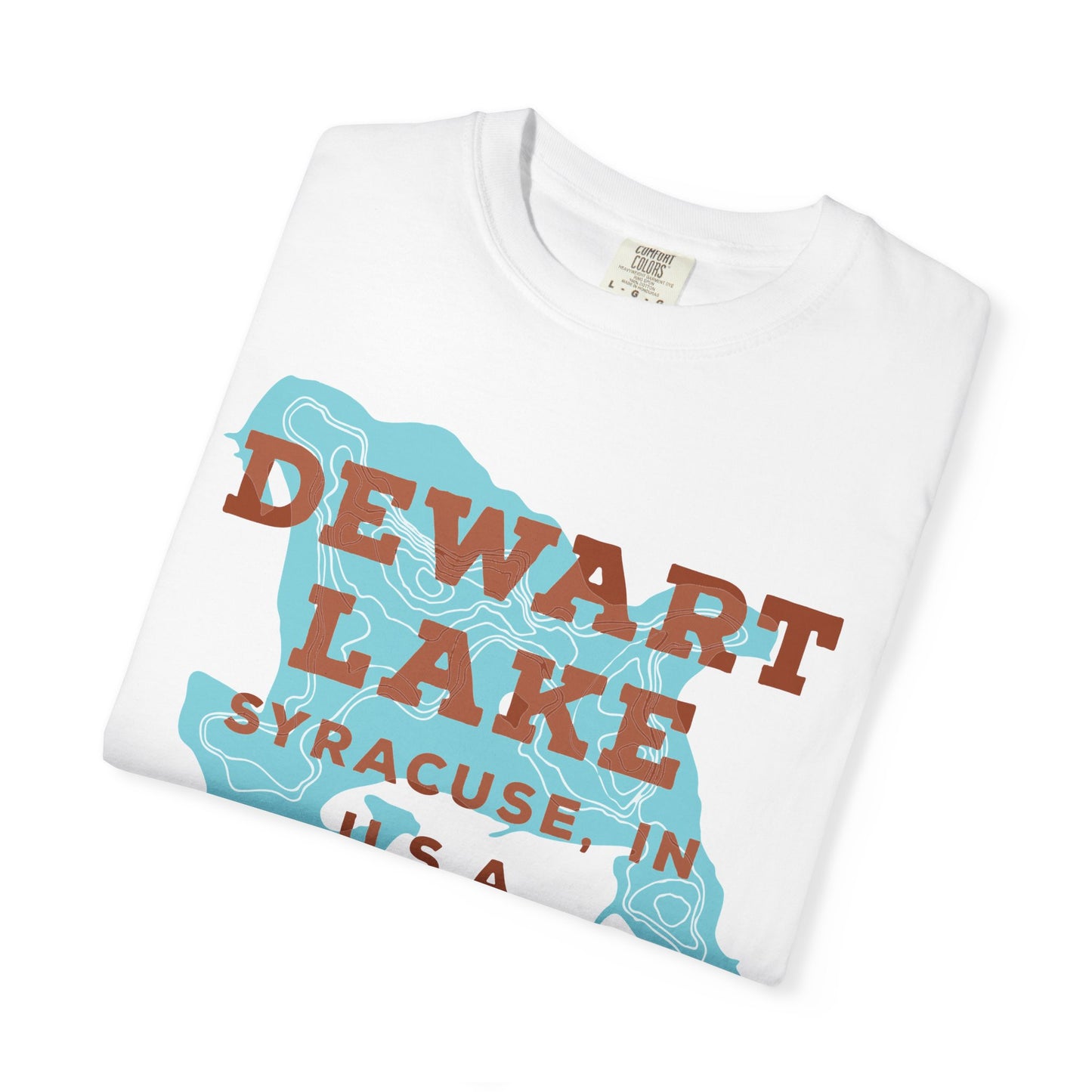 Dewart Lake Map Tee - Unisex