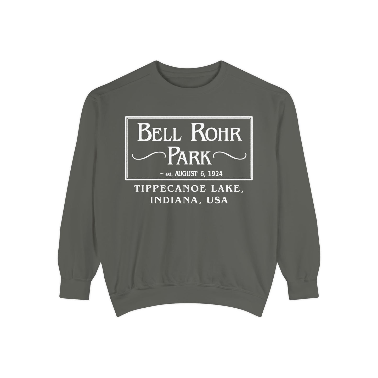 Bell Rohr Park Tippecanoe Lake Crewneck Sweatshirt - Unisex