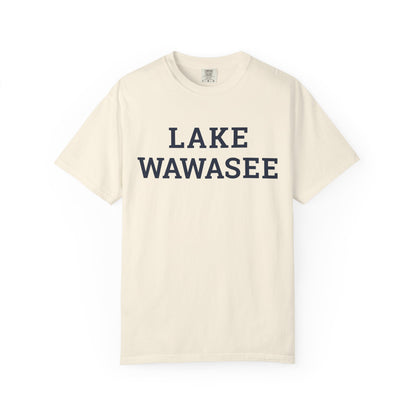 Lake Wawasee Block Logo Classic Tee - Unisex