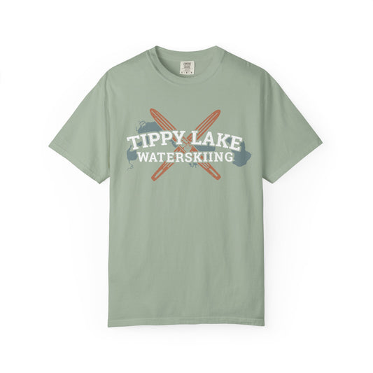 Tippy Lake Waterskiing Tee - Unisex