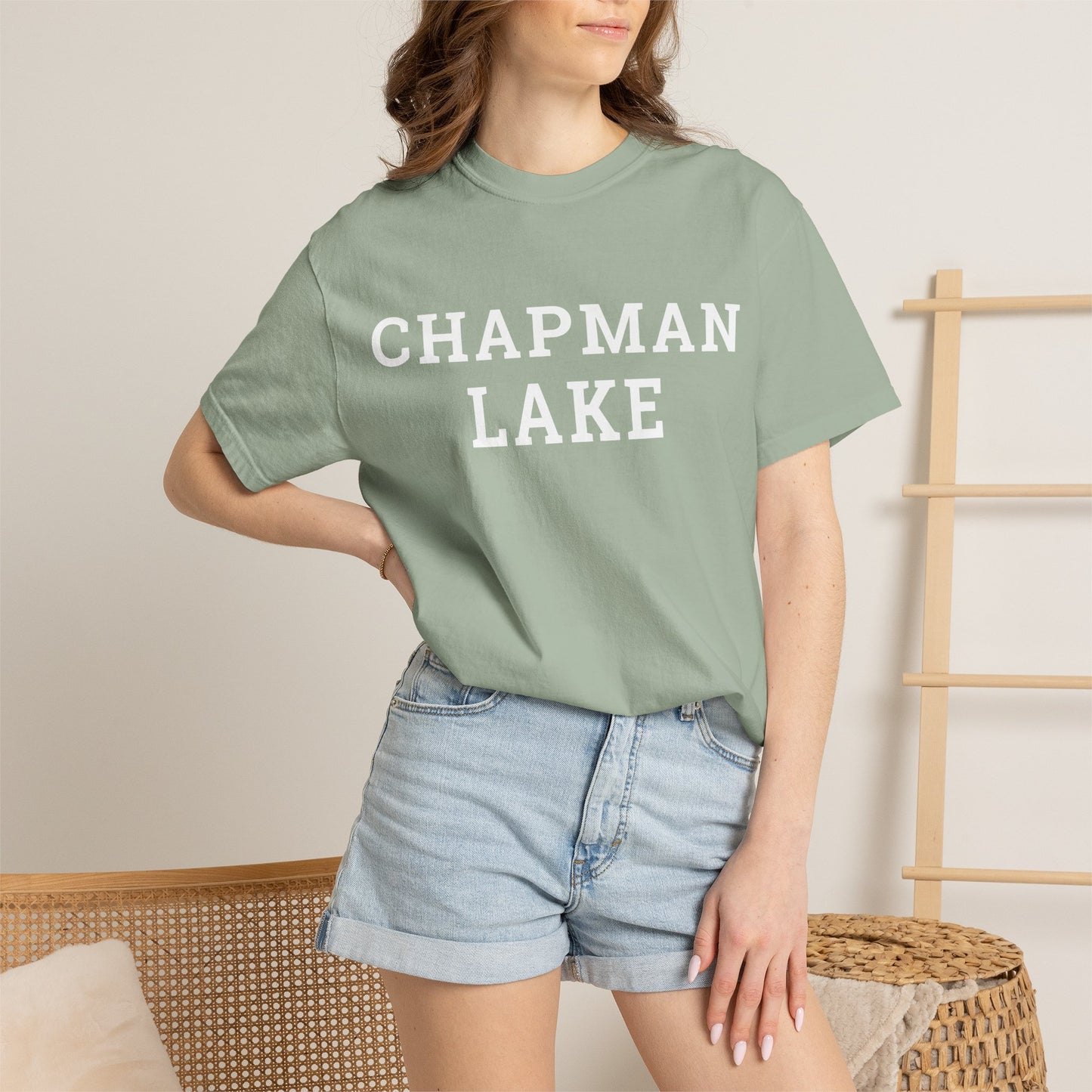 Chapman Lake Block Logo Classic Tee - Unisex