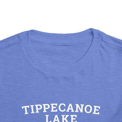 TODDLER Tippecanoe Lake Block Logo Short Sleeve Tee