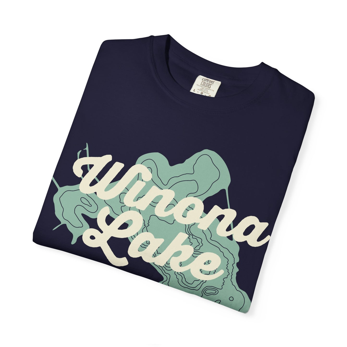 Winona Lake Vintage Map Classic Tee - Unisex