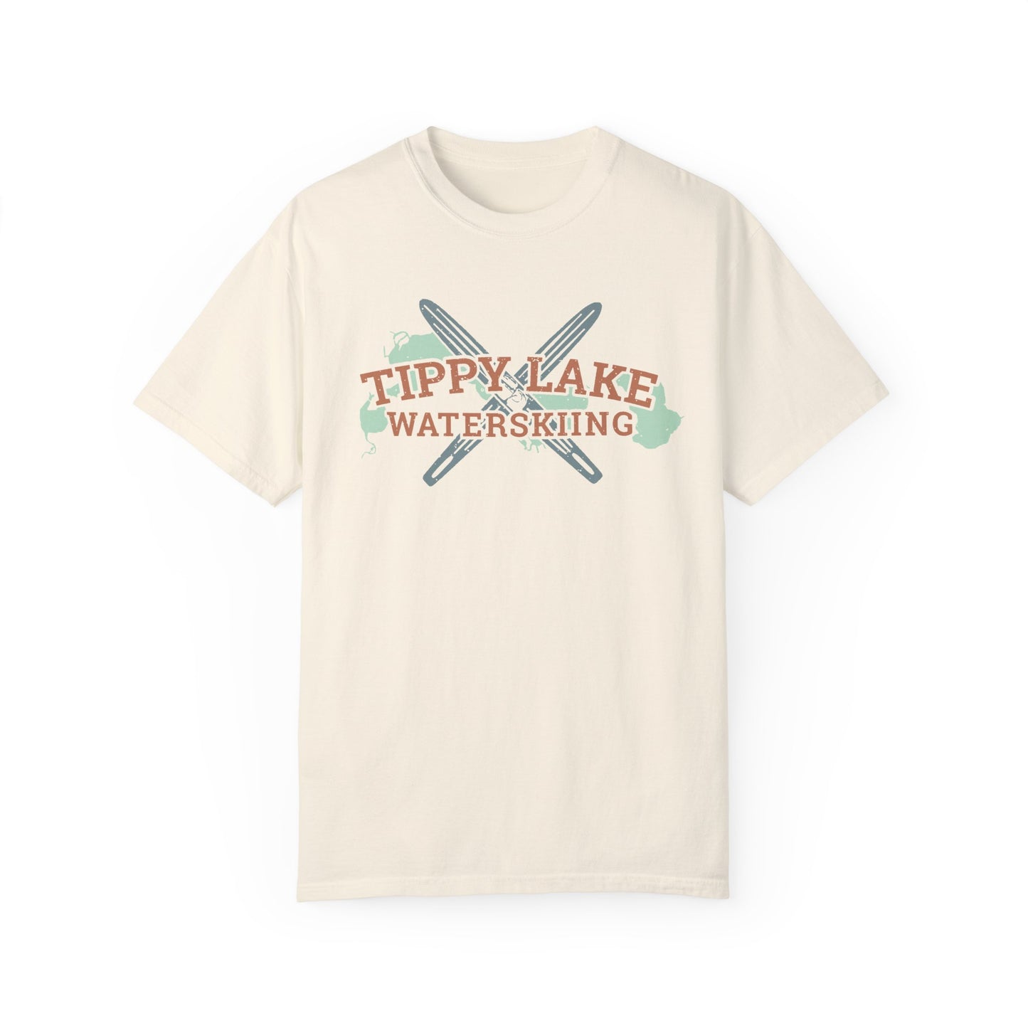 Tippy Lake Waterskiing Tee - Unisex