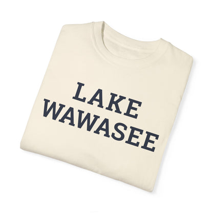 Lake Wawasee Block Logo Classic Tee - Unisex