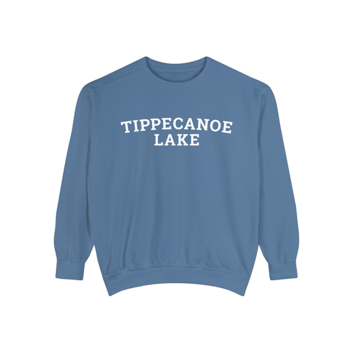 Tippecanoe Lake Block Logo Crewneck Sweatshirt - Unisex