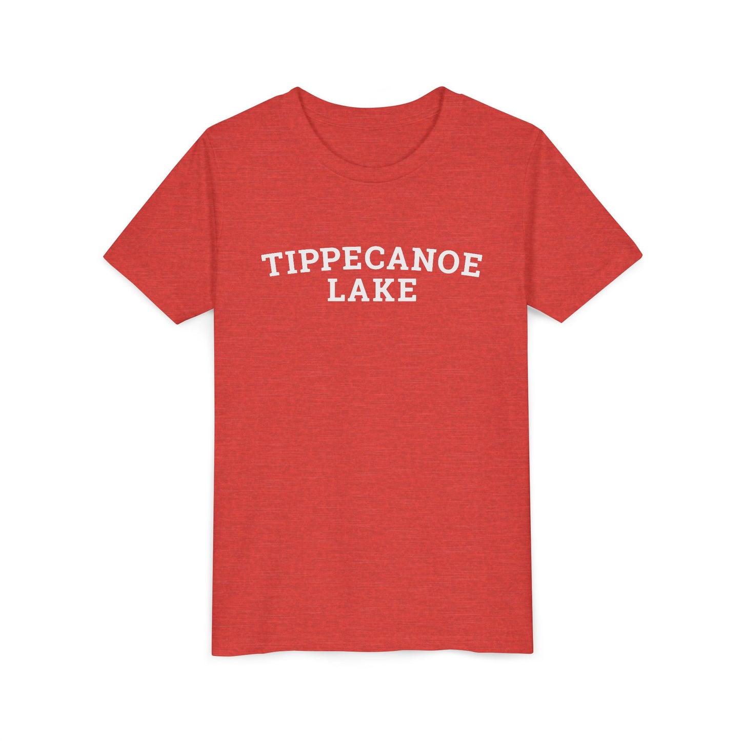 YOUTH Tippecanoe Lake Block Logo Short Sleeve Tee