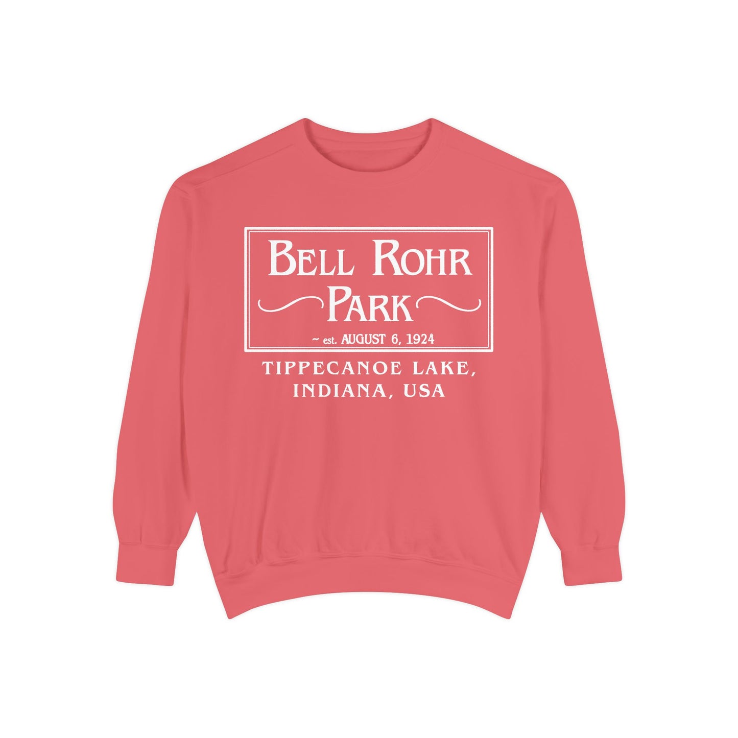 Bell Rohr Park Tippecanoe Lake Crewneck Sweatshirt - Unisex