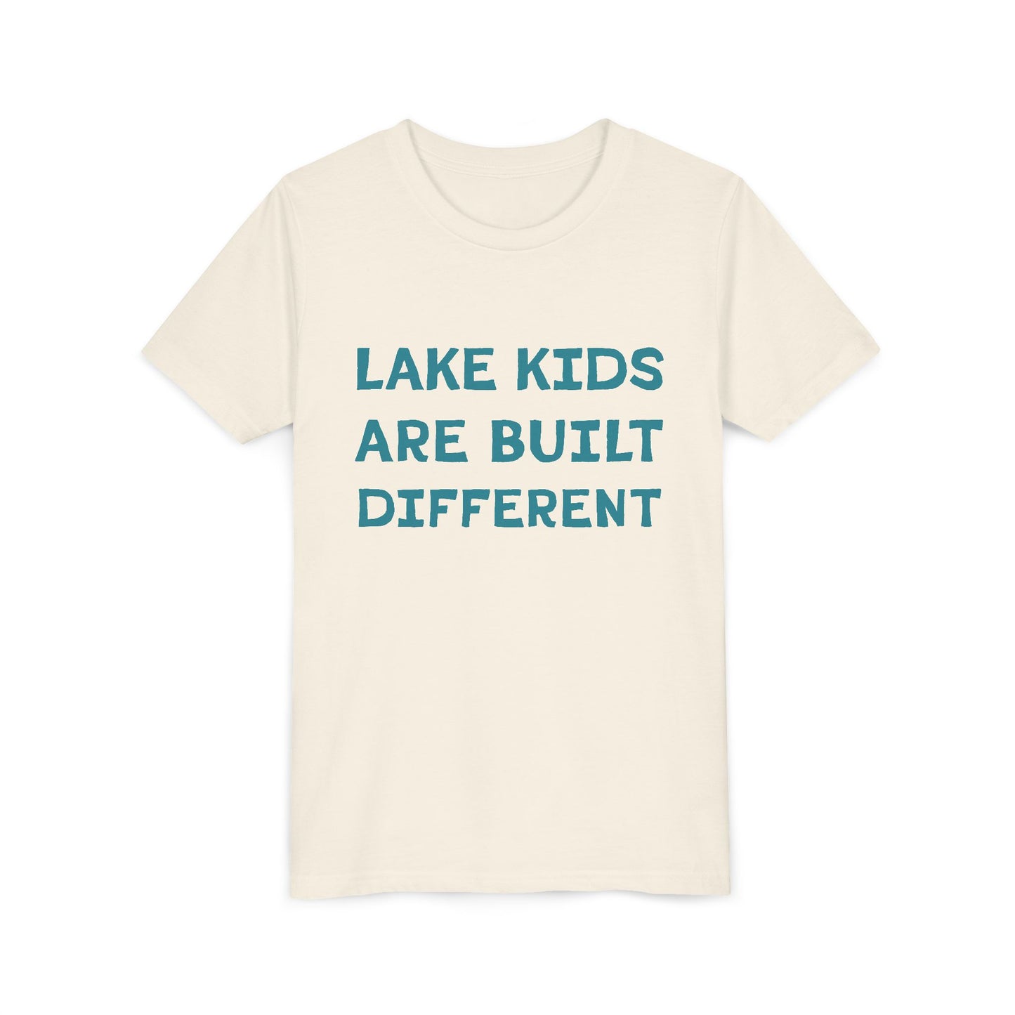 YOUTH Lake Kids Are Built Different Short Sleeve Tee