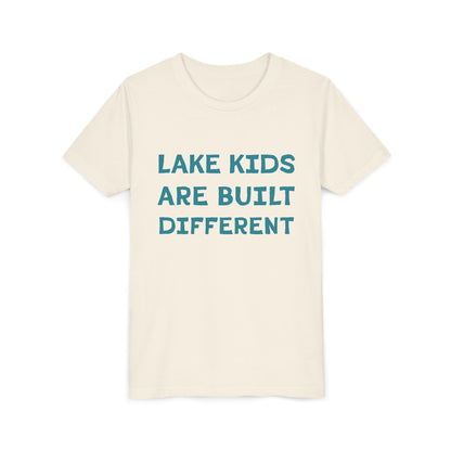 YOUTH Lake Kids Are Built Different Short Sleeve Tee