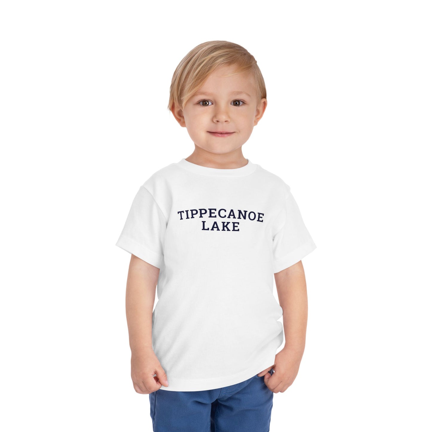 TODDLER Tippecanoe Lake Block Logo Short Sleeve Tee