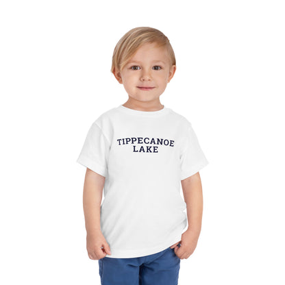 TODDLER Tippecanoe Lake Block Logo Short Sleeve Tee