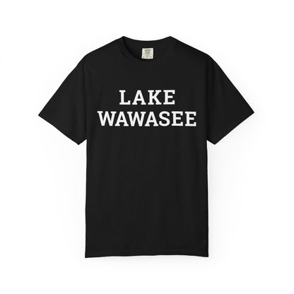 Lake Wawasee Block Logo Classic Tee - Unisex