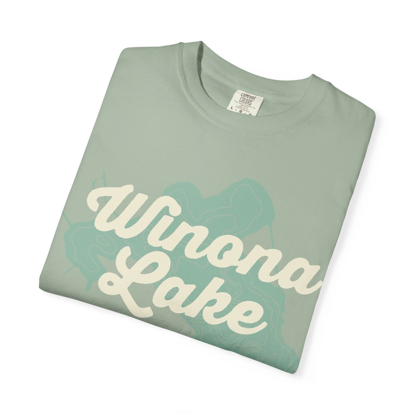 Winona Lake Vintage Map Classic Tee - Unisex