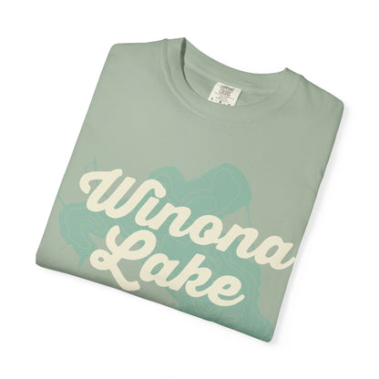 Winona Lake Vintage Map Classic Tee - Unisex