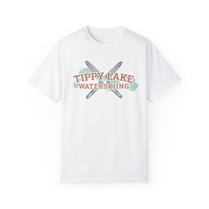 Tippy Lake Waterskiing Tee - Unisex