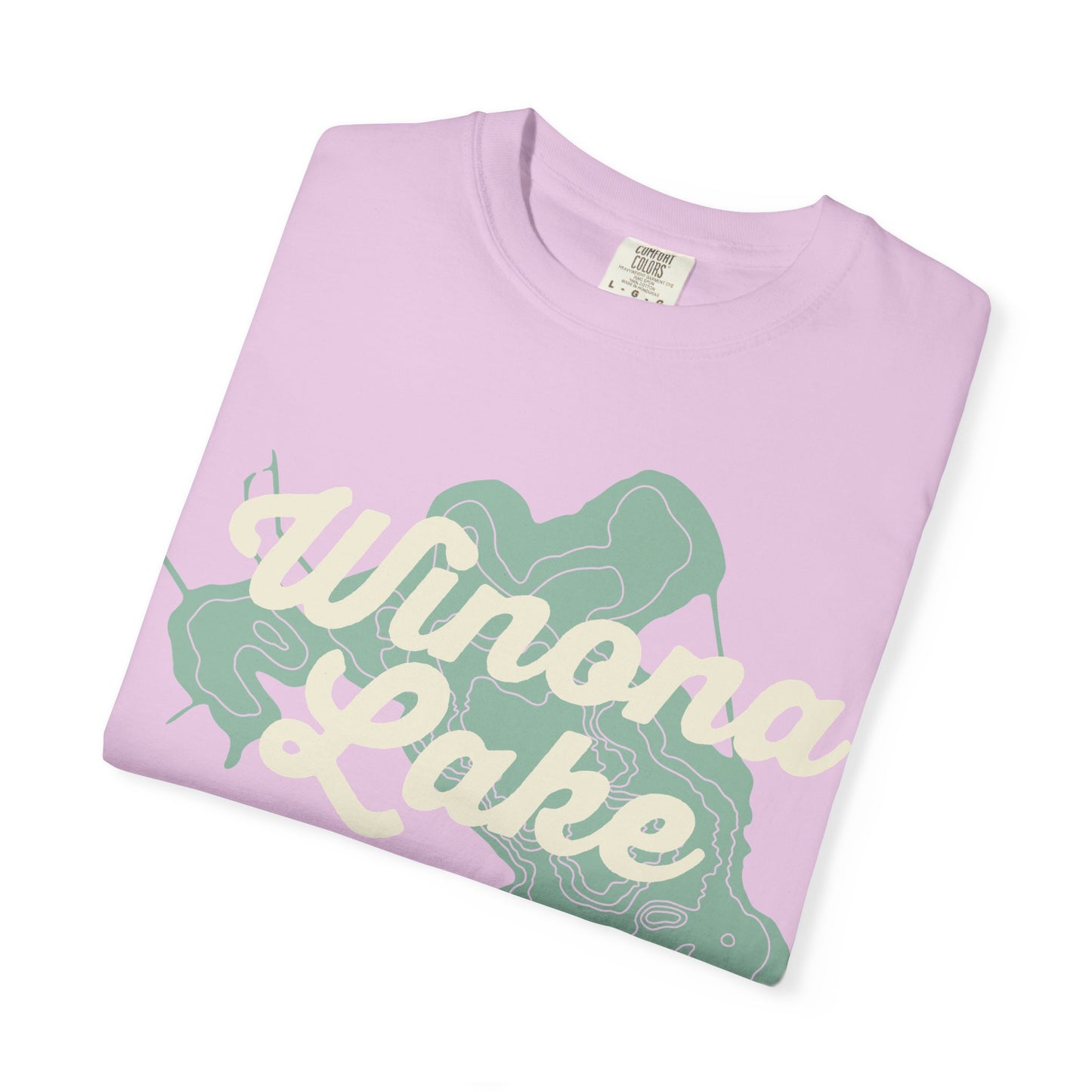 Winona Lake Vintage Map Classic Tee - Unisex
