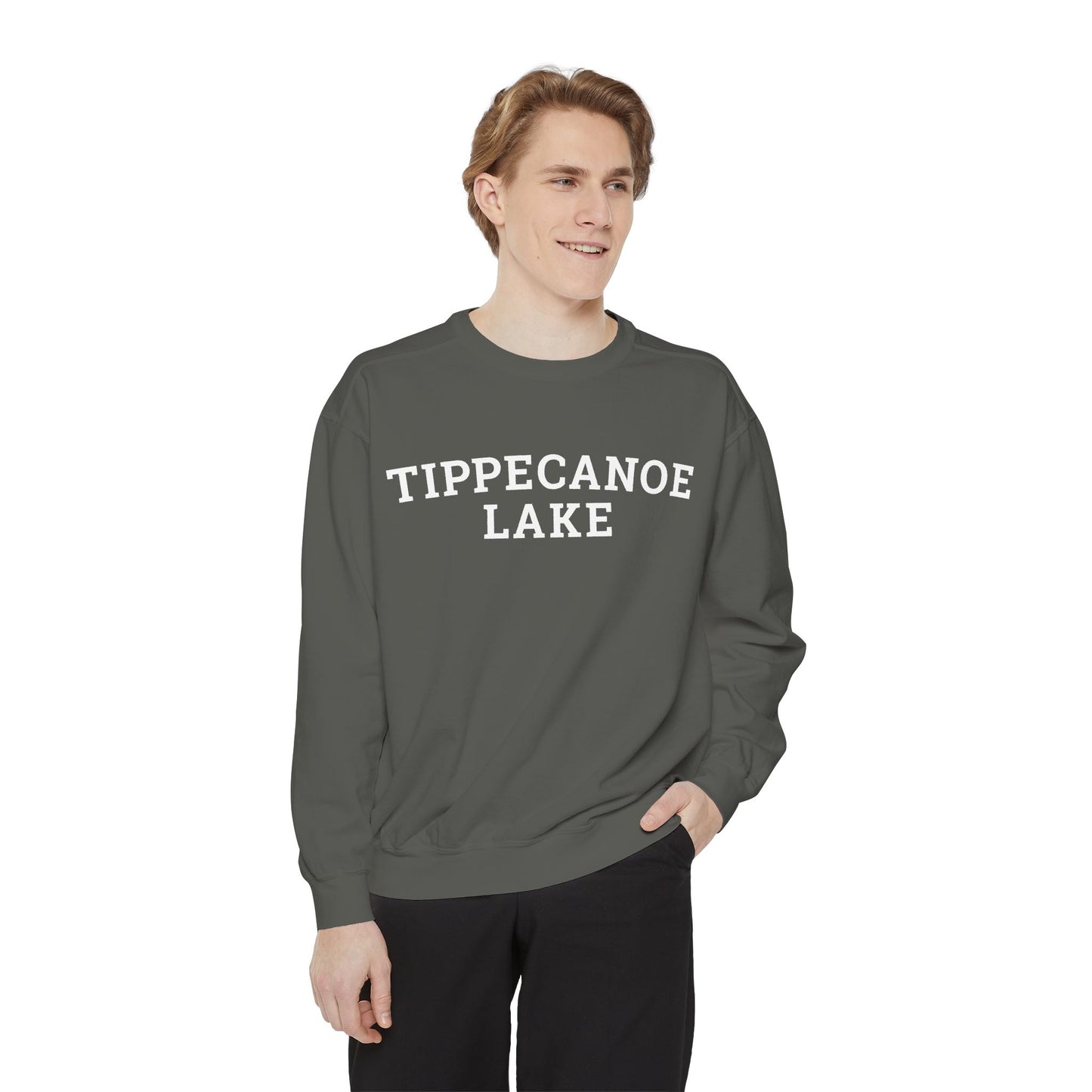 Tippecanoe Lake Block Logo Crewneck Sweatshirt - Unisex