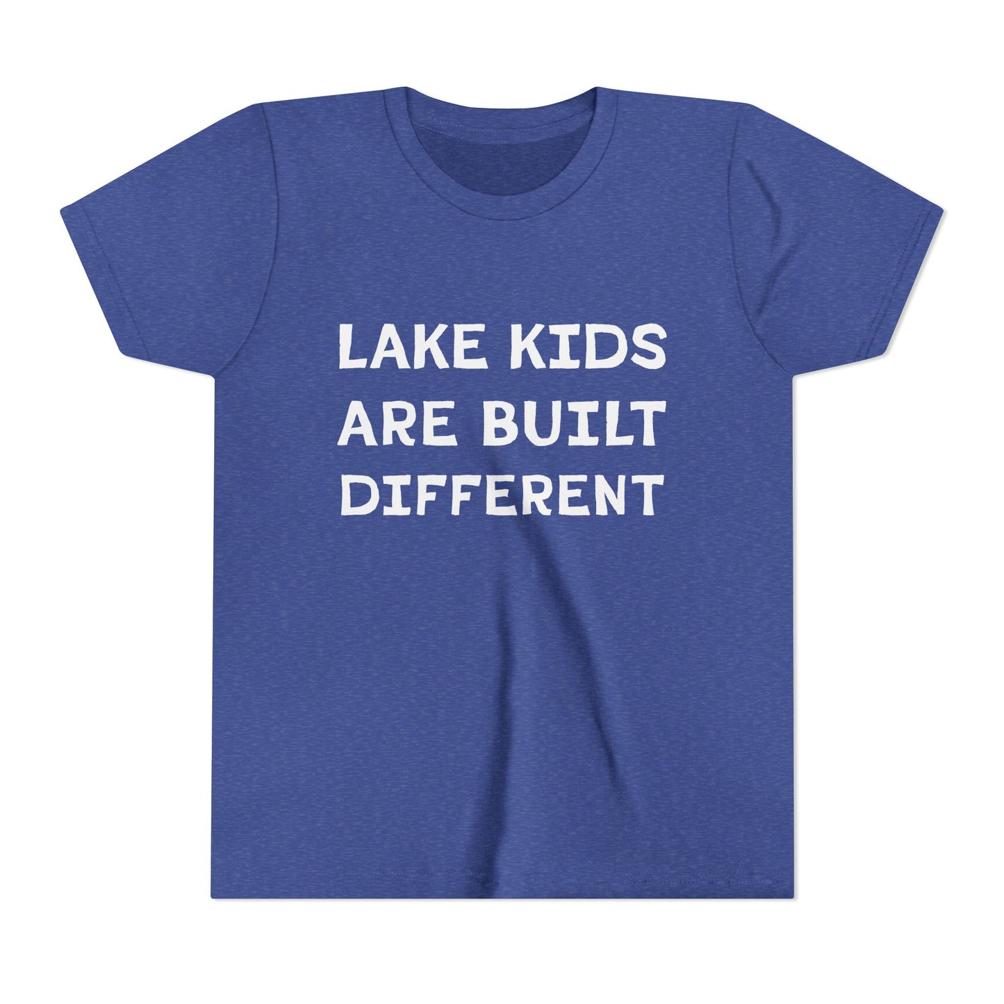 YOUTH Lake Kids Are Built Different Short Sleeve Tee