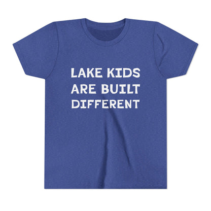YOUTH Lake Kids Are Built Different Short Sleeve Tee