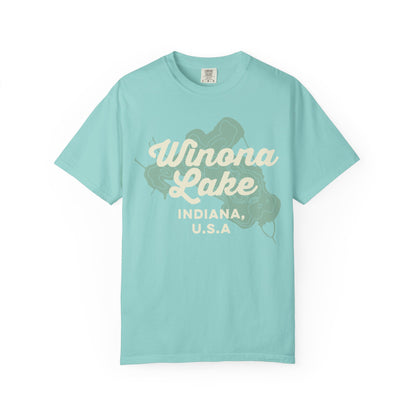 Winona Lake Vintage Map Classic Tee - Unisex
