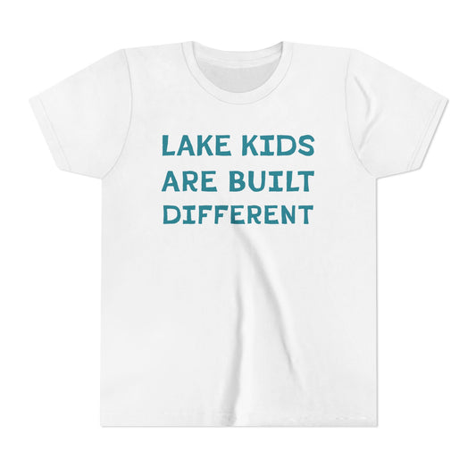 YOUTH Lake Kids Are Built Different Short Sleeve Tee