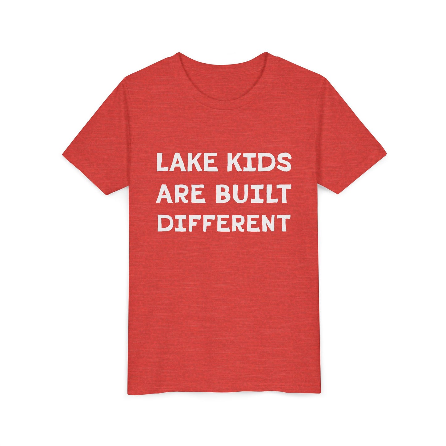 YOUTH Lake Kids Are Built Different Short Sleeve Tee