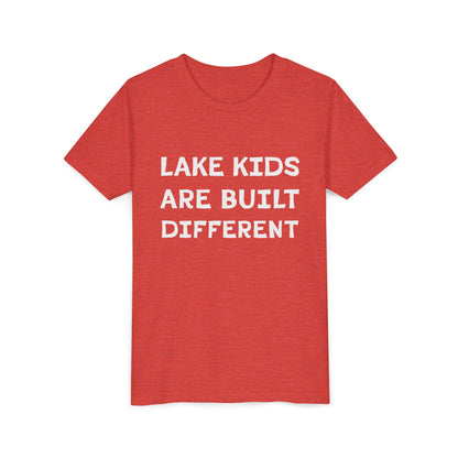 YOUTH Lake Kids Are Built Different Short Sleeve Tee