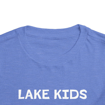 TODDLER Lake Kids Are Built Different Short Sleeve Tee
