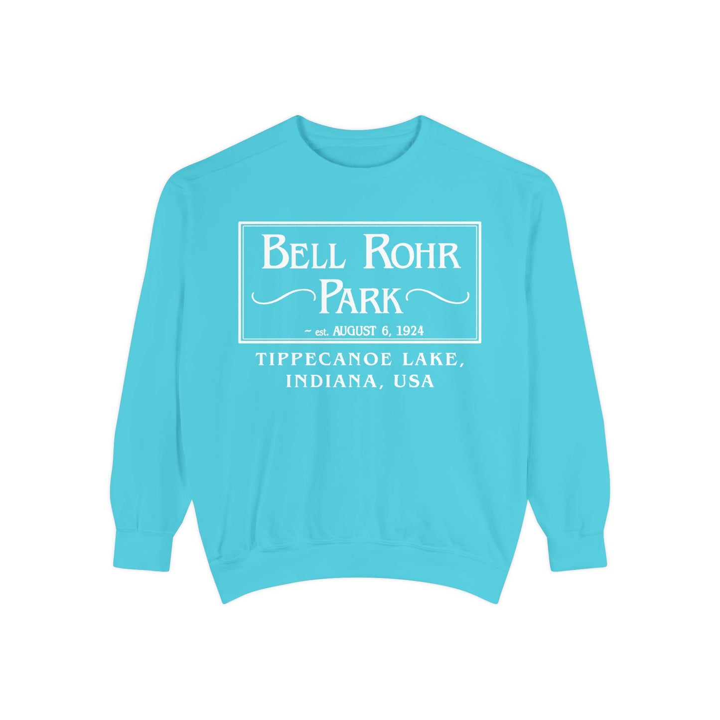 Bell Rohr Park Tippecanoe Lake Crewneck Sweatshirt - Unisex