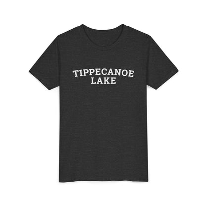 YOUTH Tippecanoe Lake Block Logo Short Sleeve Tee