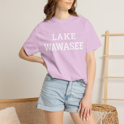 Lake Wawasee Block Logo Classic Tee - Unisex