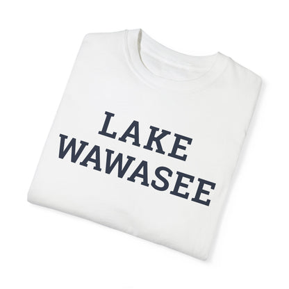 Lake Wawasee Block Logo Classic Tee - Unisex