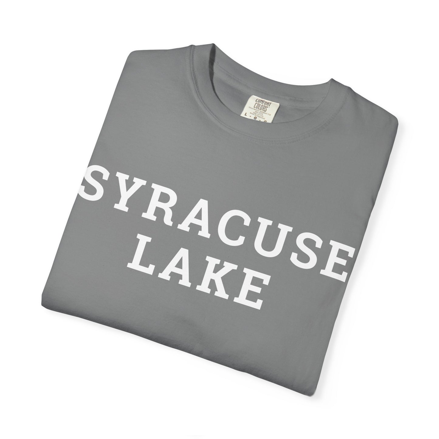 Syracuse Lake Block Logo Classic Tee - Unisex
