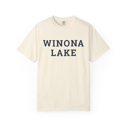 Winona Lake Block Logo Classic Tee - Unisex