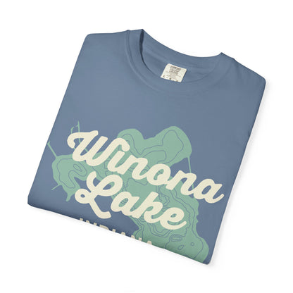 Winona Lake Vintage Map Classic Tee - Unisex