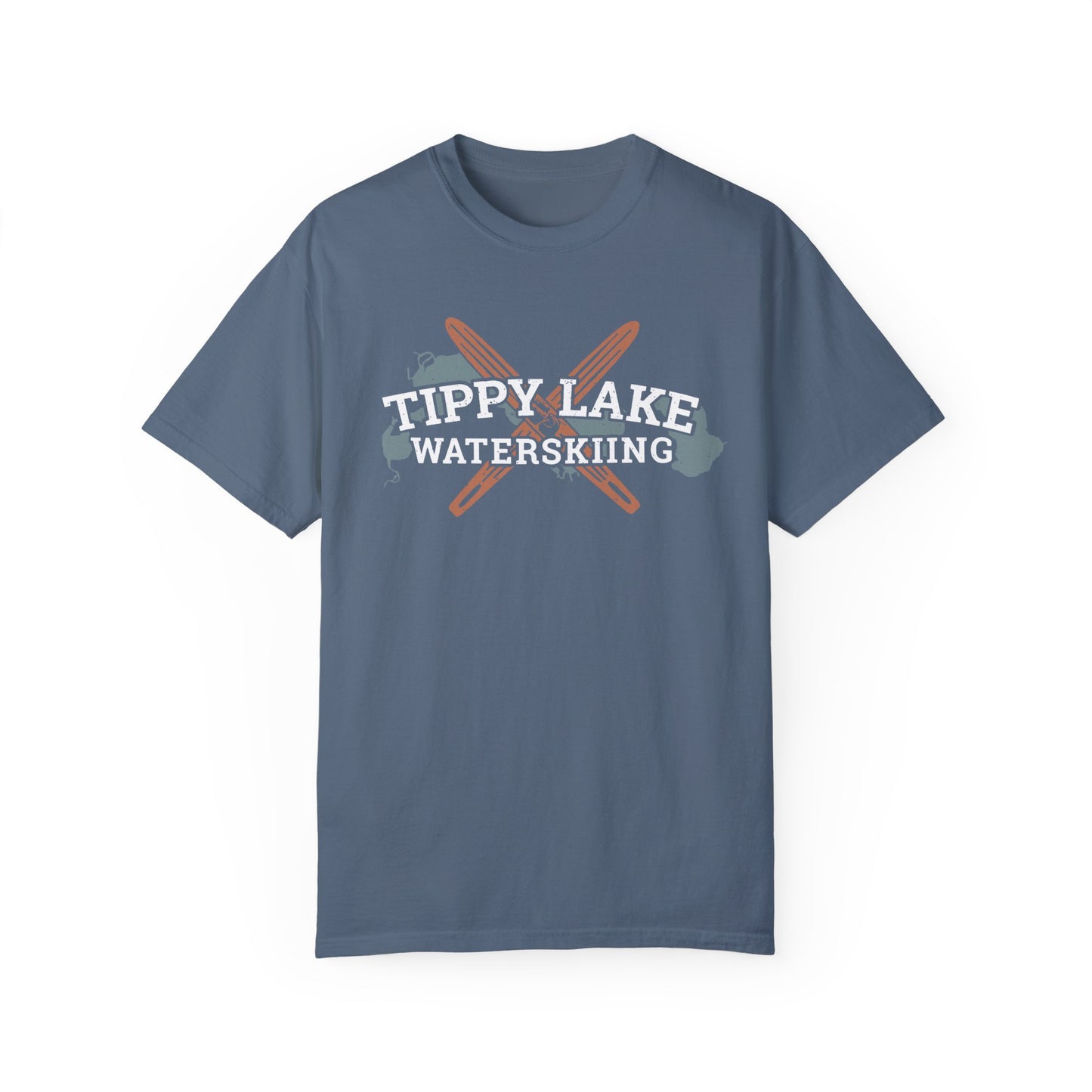 Tippy Lake Waterskiing Tee - Unisex