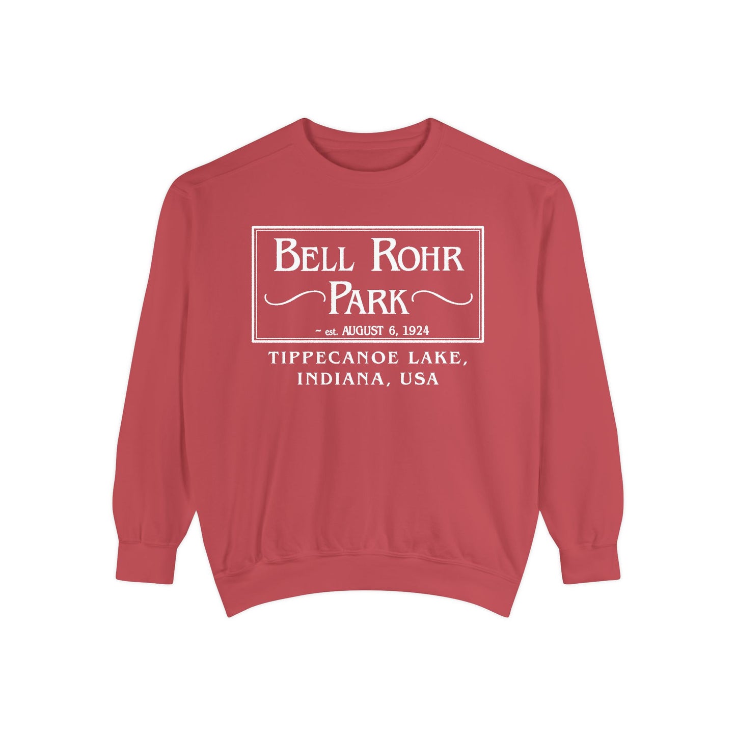 Bell Rohr Park Tippecanoe Lake Crewneck Sweatshirt - Unisex