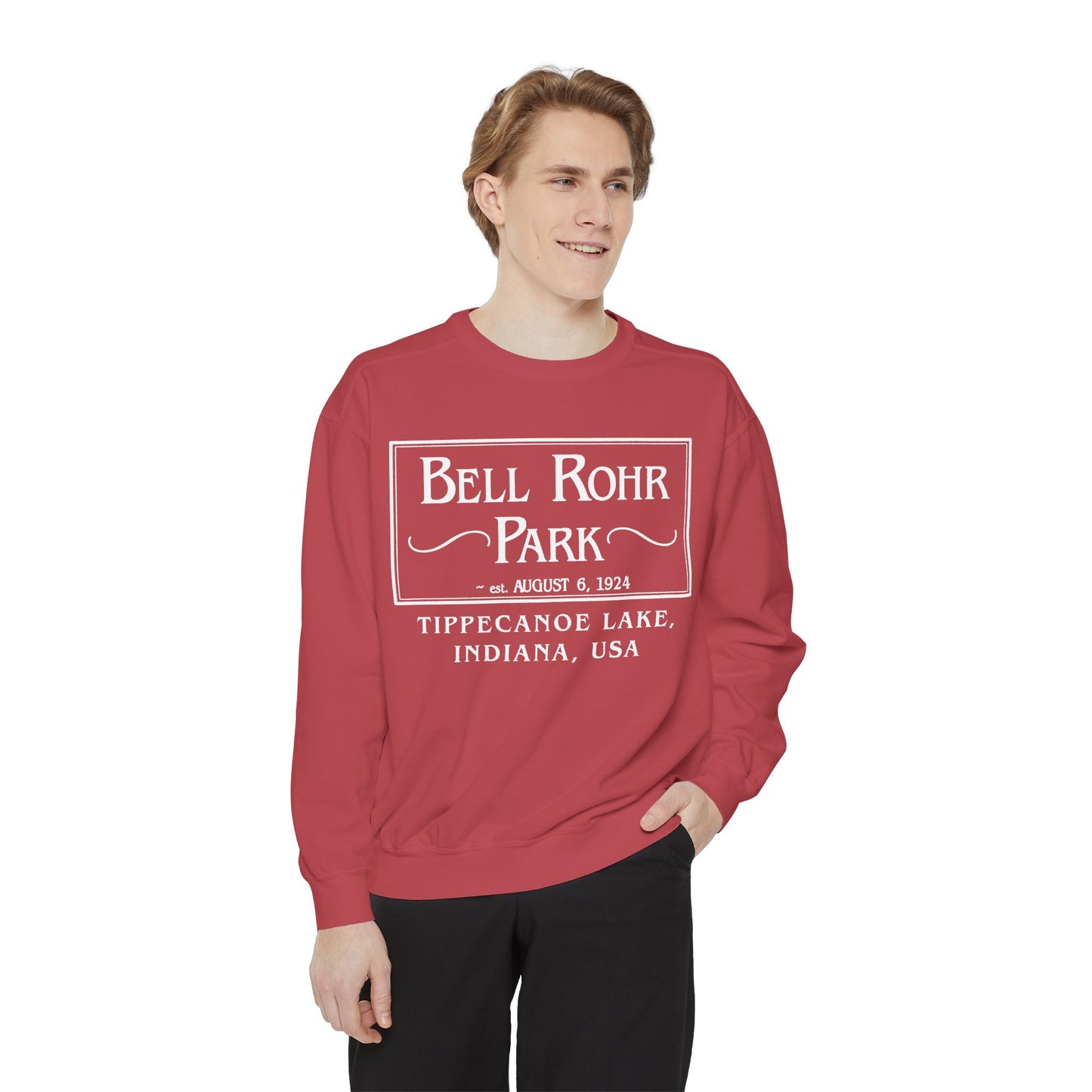Bell Rohr Park Tippecanoe Lake Crewneck Sweatshirt - Unisex