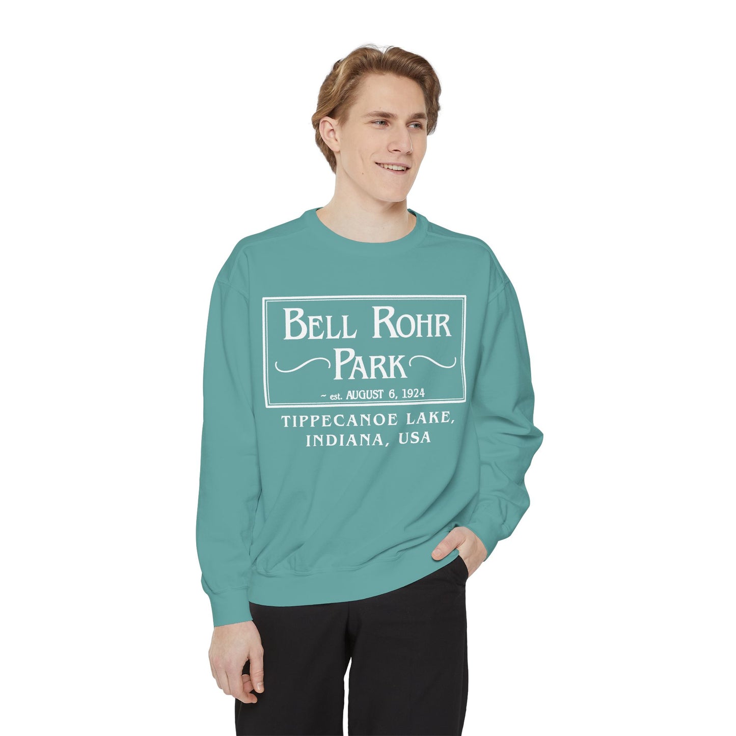 Bell Rohr Park Tippecanoe Lake Crewneck Sweatshirt - Unisex