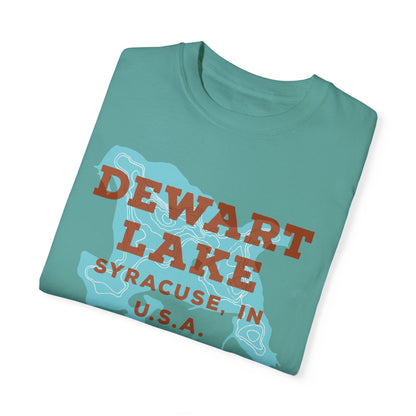 Dewart Lake Map Tee - Unisex