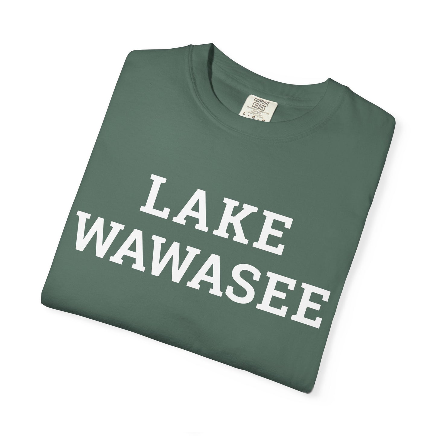 Lake Wawasee Block Logo Classic Tee - Unisex