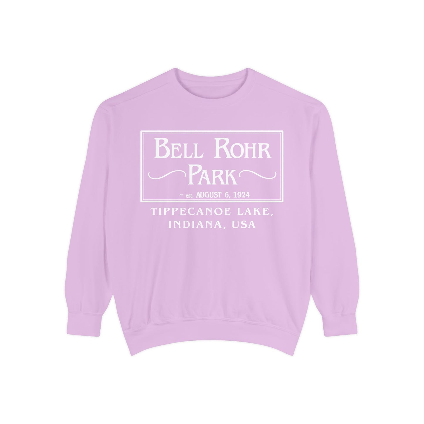 Bell Rohr Park Tippecanoe Lake Crewneck Sweatshirt - Unisex
